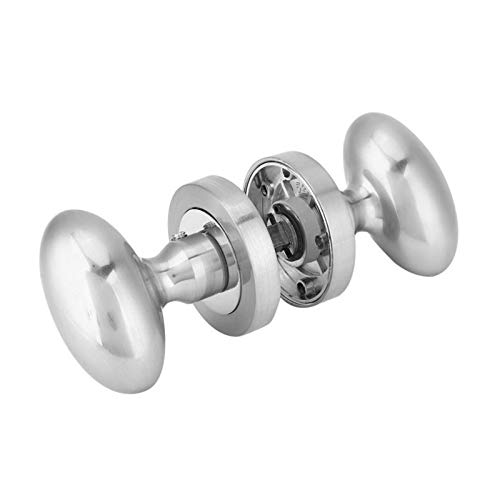 Tnbccxn Elegancka Gałka Drzwiowa Srebrna Matowa