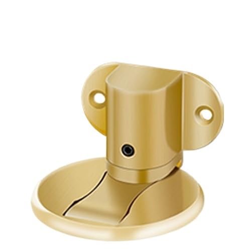 Door Stop Adjustable Stainless Steel Door Stop Anti-Collision Household Invisible Suction Punch-Free Magnetic(Gold)