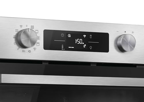 Forno da Incasso Elettrico Ventilato Candy Bake 800 78L Wi-Fi AirFry Funzione Pizza 300°C Classe A++ Inox