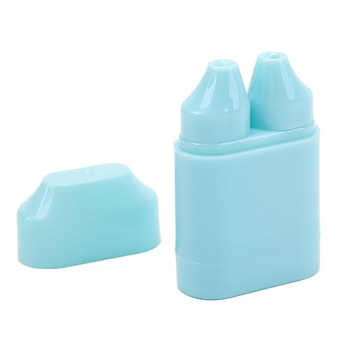 Aspirador Nasal de Furo Duplo para Alívio Rápido, Aspirador de Rinite Azul Ajustável, Portátil e Fác