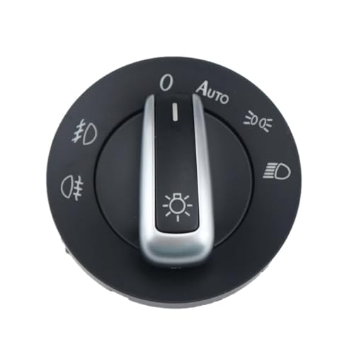 Interruptor de luces 3C8941431A compatible con VW EOS y CC 2009-2013 3