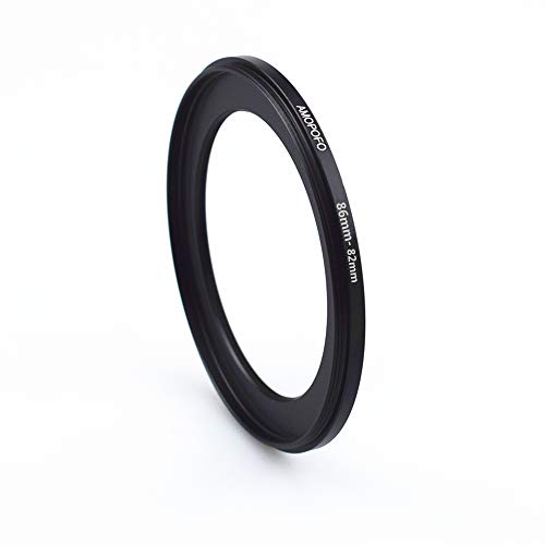 Image of 86mm to 82mm /86mm-82mm Step-Down Ring Filter Adapter for All Brands UV,ND,CPL,Metal Step-Down Ring Adapter