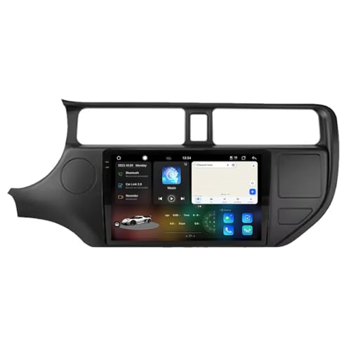 Pantalla Carplay coche inalámbrica para Subaru Outback 2003-2009 con Bluetooth y Mirror Link