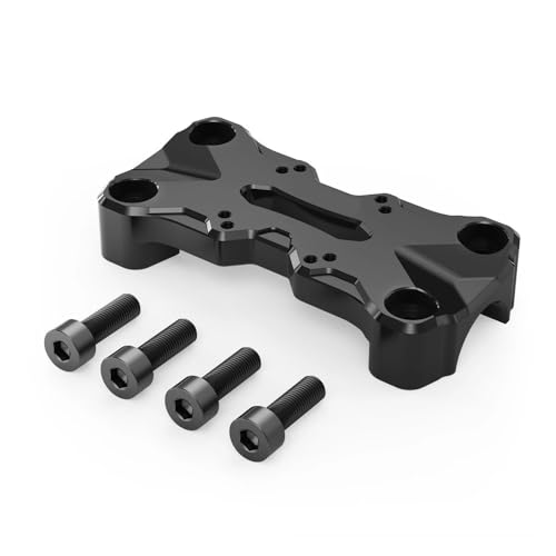 Ampli de pince de guidon noir pour Tenere 700 et T700 XTZ07 2019-2024