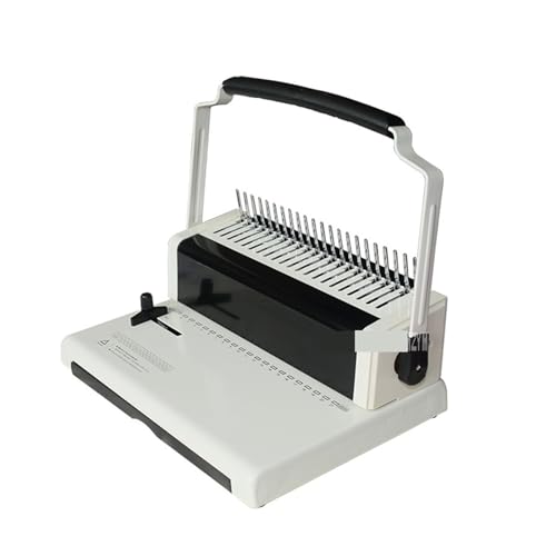 Machine à relier les documents A4 avec perforatrice peigne 21 trous