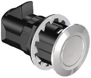 Southco MP-05-312-11 Plastic; Chrome Round Push to Close Latch Chrome on Chrome