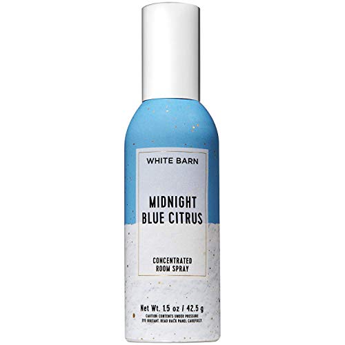 Bath and Body Works Midnight Blue Citrus Concentrated Room Spray 1.5 Ounce (2019 Spring Edition, White Barn Label)