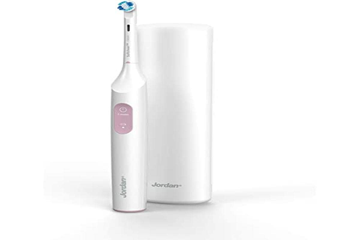 Jordan* Clean Smile Electric Toothbrush, Pink
