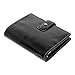 Filofax Malden Organizer, Pocket Size, Black - Tactile, Full-Grain Buffalo Leather, Six Rings, Cotton Cream Week-to-View Insert, Multilingual (C028627)