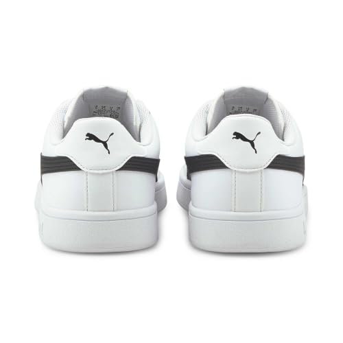 PUMA Unisex Smash V2 L Baskets, Puma White Puma Black, 44 EU