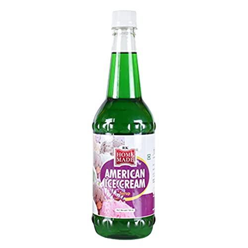 Image of RK Home Made | American Ice Cream Syrup Concentrated Syrups & Squash | Gluten Free | 100% Vegan & Low Fat | A Perfect Drink For House Parties, Picnics, And Road Trips To Everyone's Delight 750 - Ml