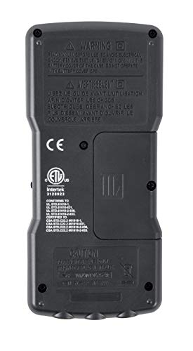 Sperry Instruments Dm6850T Digital Multimeter, Thin, Trms, Bluetooth, Autoranging, 600 V Ac/Dc, 10A Current, Con﻿tinuity, Resistance, Capacitance, Frequency, Temperature #TOP2