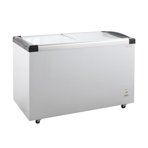 GastroHero Gefriertruhe ECO 450 I Tiefkühltruhe groß 355L I...