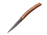  HIRSCH JT1 Klappmesser-Outdoor [2019]-Handgemachtes Multitool Schnitzmesser-Holzgriff-Outdoor-Messer Schnitzmesser für Kinder-Jausenmesser