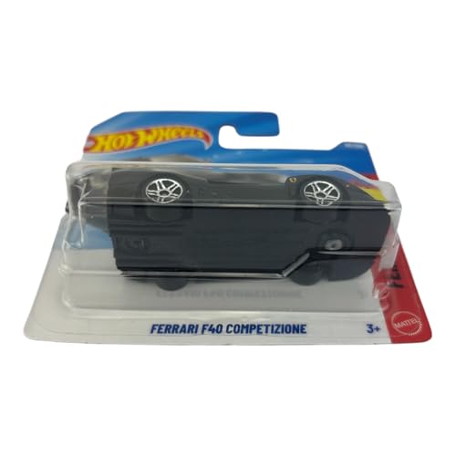 Image of Hot Wheels Ferrari F40 Competizine [Black] 3 /5, 63 /250, 1:64 Scale Diecast Toy Vehicle
