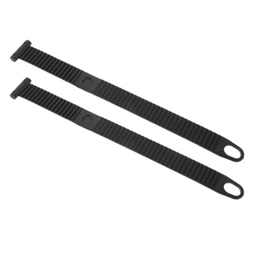 Mikikit 2pcs Universal Bike Fastening Straps Rubber Roof Rack Straps for Secure Bike Mounting Storage