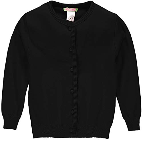 Girls' Soft Knit Cardigan Sweater School Uniform