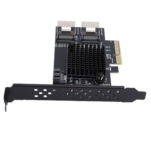Carte d'extension Realtek basse consommation PCIe 4X MiniSAS - 4