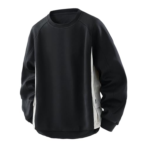 Sweat Homme col ras du cou décontracté en mélange doux pour le quotidien