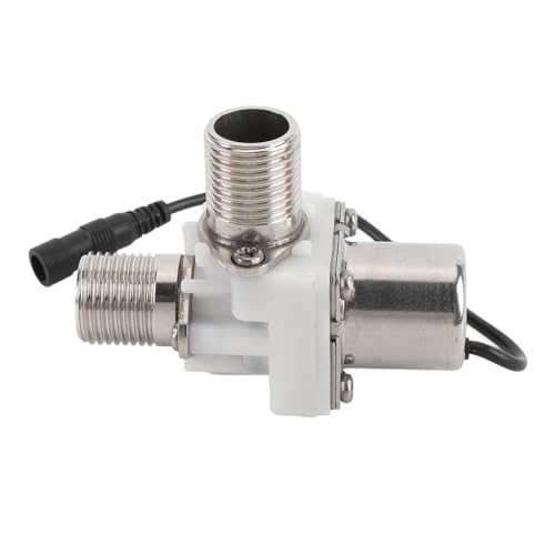 Válvula de Agua Eléctrica Automatizada G1/2, Válvula Solenoide de Pulso de Plástico con Control para Artículos Sanitarios, Equipos de Ahorro de Energía y Riego de Jardines