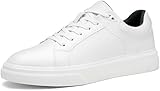 Vostey Men's Casual Shoes Fashion Sneakers Breathable Business Sneakers for Men (BMY5012A White 11)