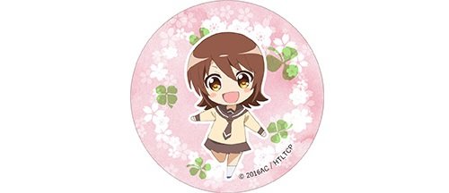 Badge BIG Odagiri Futaba Three trefoil idée cadeau anniversaire ami