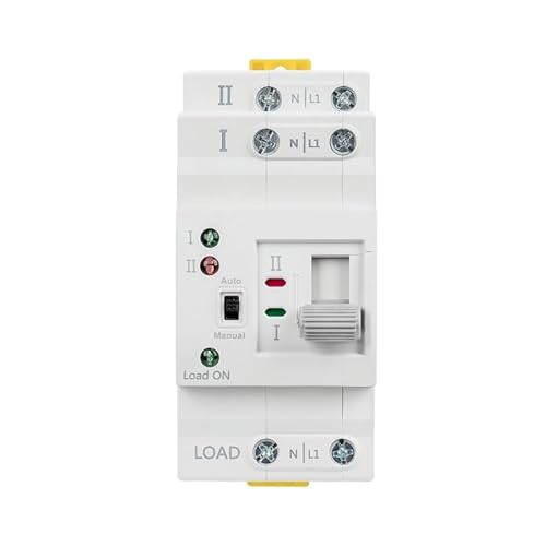 Commutateur de transfert automatique ATS rail DIN 2P 220V 63A
