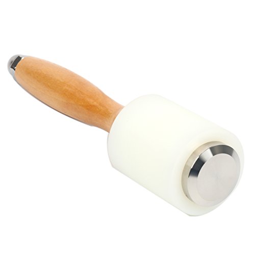 Yaetek 20Pcs Leather Carving Working Saddle Making Tools Set Nylon Hammer Swivel Knife Diy Leather Craft Modelling Kit #TOP5