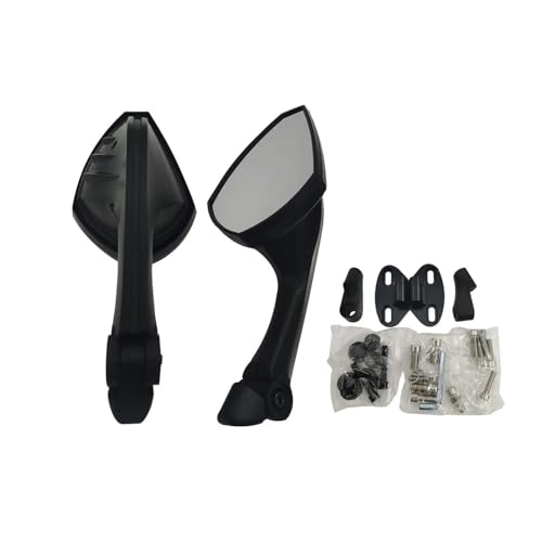 Schwarz Rückspiegel Seite Spiegel Für Kawasaki Für Ninja 250 400 1000 ZX-14R