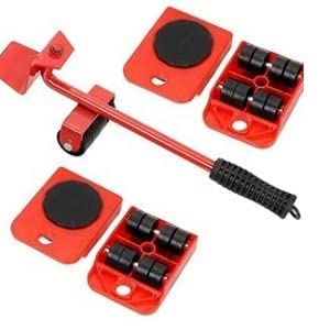 MANTRA ENTERPRISES Furniture Lifter Tool Transport Shifter Heavy Duty Appliance Rollers Moving Furniture Sliders Appliance Mover Leverage Tools Refrigerator Sliders for Hardwood Floors (Pack of 1)
