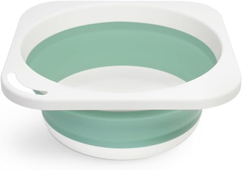 Fiegcit �܂肽���ݎ����ʑ� ���ړI�v���X�`�b�N���ʊ� ���^�|�[�^�u���܂肽���ݎ��f�B�b�V���^�u �f�B�b�V���p�� (35*13.5cm,�u���[)