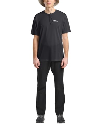 Jack Wolfskin Herren Vonnan S/S M T-Shirt, Phantom, M EU – Ansicht 3