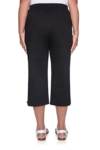 Alfred Dunner Women's Twill Classic Fit Capri Pant2