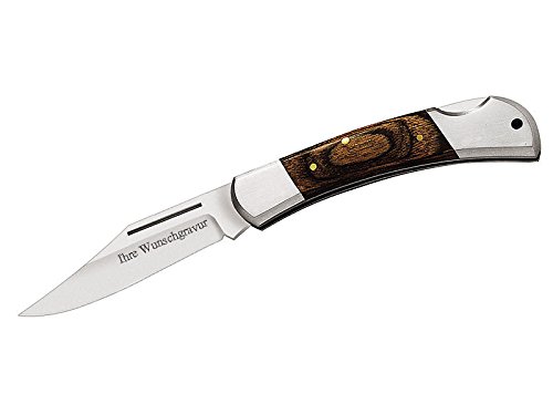 Herbertz Taschenmesser, Heftlänge 10 cm mit persönlicher Gravur