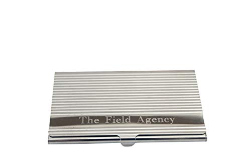 Personalized Business Card Holder Customized Gift for Men Engraved Business Card Case