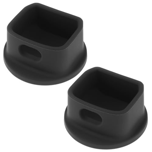 2 Pezzi Base Di Supporto Per Fotocamera Compatibile Con DJI OSMO Pocket 3 5x5x2.35 Cm Accessori Per da tavolo silicone nero