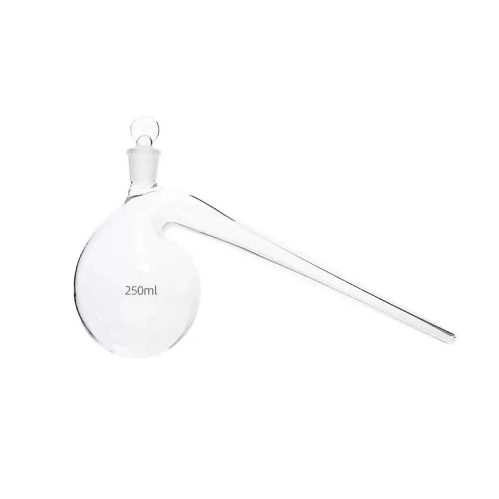 Attrezzature e forniture di laboratorio 250 ml con tappo in vetro borosilicato 3., pallone da laboratorio curvo