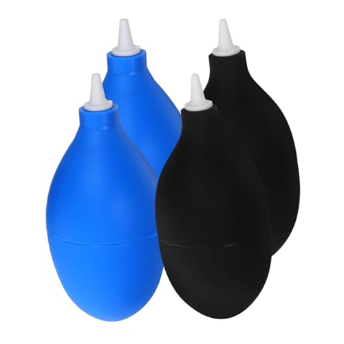 UTHCLO 4個カメラ用ブロワー 軽量携帯エアダスター 高圧気流でキーボード レンズ 電子機器のホコリ除去に 手動式皮吹き 各種精密機器対応