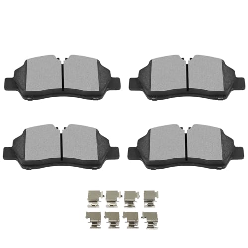 Image of SCITOO D1775-9005 Disc Brake Pads Sets Rear Metal Brake Pads w /Hardware