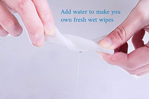 Ivyone Salviette Asciutte In Puro Cotone（600 Salviette）, 100% Naturale E Biodegradabile, Salviette Per Neonati, Salviette Viso, Panno Struccante E Asciugamani Monouso - 6