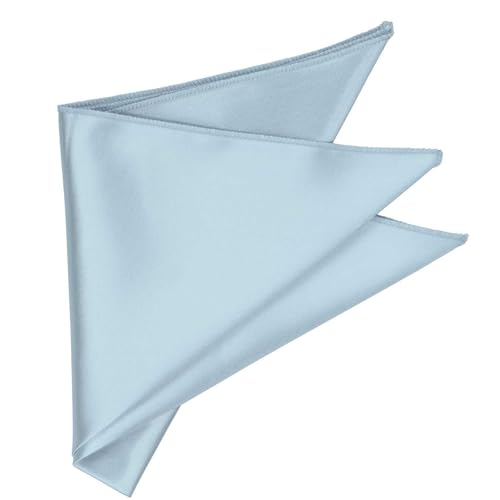 Image of tiemart Solid Color Pocket Squares for Men | For Suits, Perfect for Wedding Parties, 12 x 12 inch / 30 x 30 cm