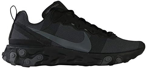 Nike Mens React Element 55 BQ6166 008 Triple Black - Size 10.5 | Image 5