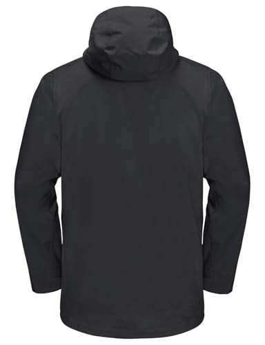 Jack Wolfskin Herren Highest Peak 3l Jkt M, Schwarz, S EU – Ansicht 5