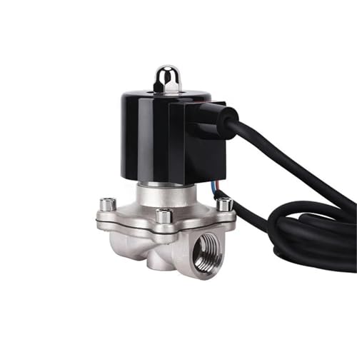 Électrovanne de fontaine 3/4" inox 304 24V CC pour bassins et projets sous-marins