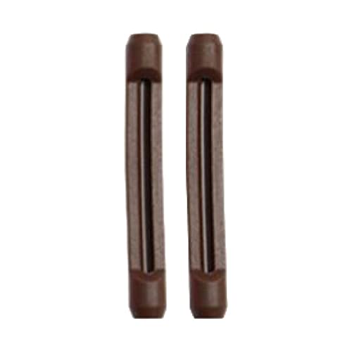 Plus Nao(プラスナオ) メガネストッパー 眼鏡 サングラス ズレ防止 めがね固定 ずり落ち防止 滑り止め シリコン製 カラバリ豊富 推し活 推 - ブラウン