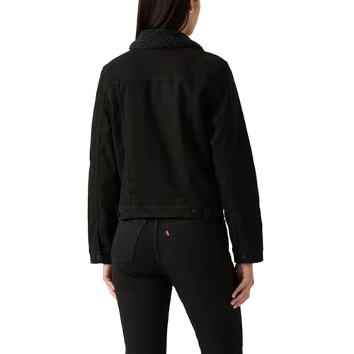 Image of Levi's Women's Original Sherpa Trucker Jackets (Standard and Plus)