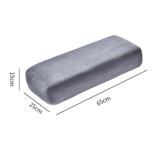 Cojín de apoyo de espuma con asa de transporte y funda extraíble lavable 2