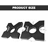 H-Frame Arbor 1X7X7 Set,Steel Shop Press Bed Plates Parallels, Press Plates Parallels Arbor Set