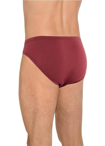 image for Jockey Men's Underwear Elance Bikini - 3 Pack, Sawtooth Navy Geo/Leath