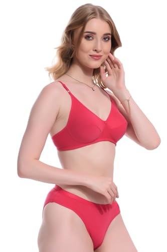Image of Women Non paddad Reguler Bra Panty Lingerie Set for Women